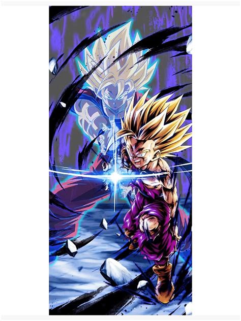 Gohan Ssj2 Poster For Sale By Zoro Design Redbubble