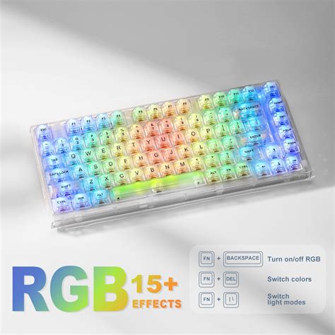 Mua Yunzii X Pro Keys Wireless Hot Swap Mechanical Gaming Keyboard Transparent Key Cap Bt