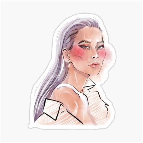 "Belle Delphine meme" Sticker by dorenspl | Redbubble