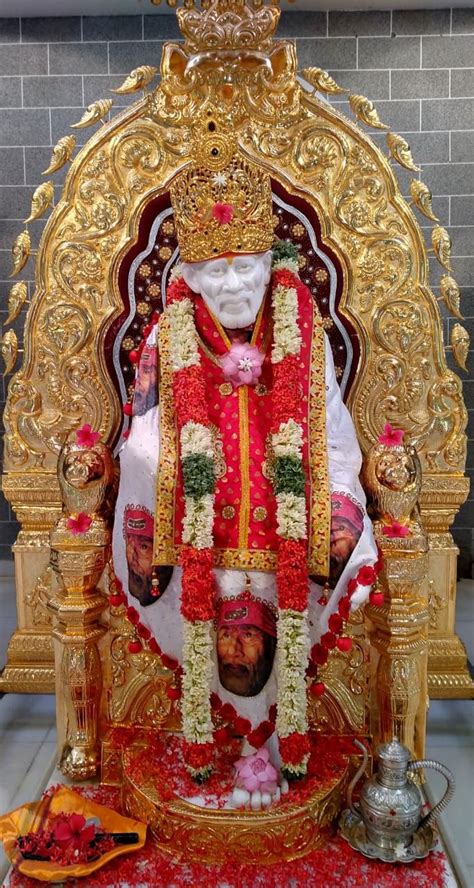 Decorated Statue of Shirdi Sai Baba