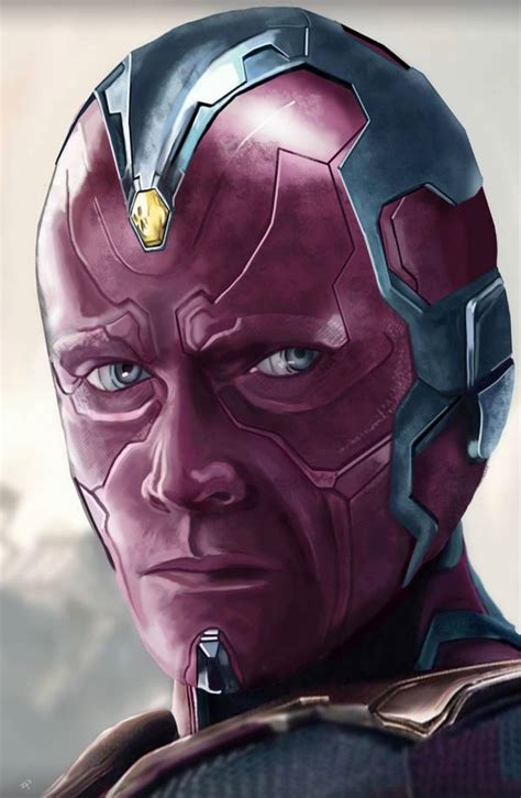 Vision Marvel Fan Art