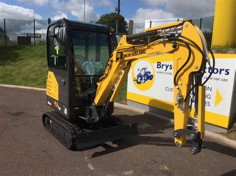 New Holland E C Ag Cab Mini Excavator Bryson Tractors Ltd