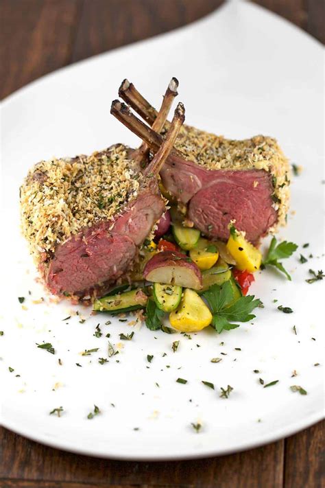 Delicious Panko Herb Crusted Rack Of Lamb Jessica Gavin