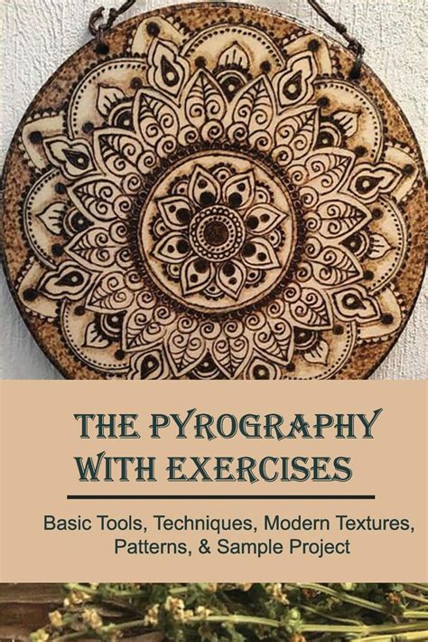 Buy The Pyrography With Exercises Basic Tools Techniques Modern