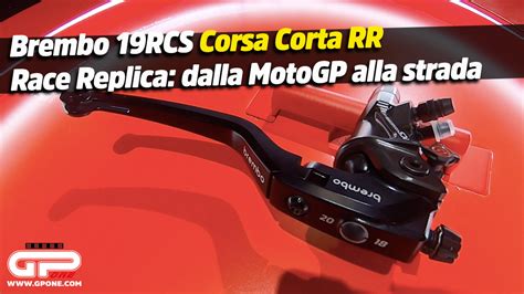 Moto News Brembo 19RCS Corsa Corta RR Race Replica Dalla MotoGP