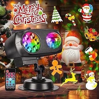 Amazon Christmas Projector Lights Outdoor With 20 Slides And 10