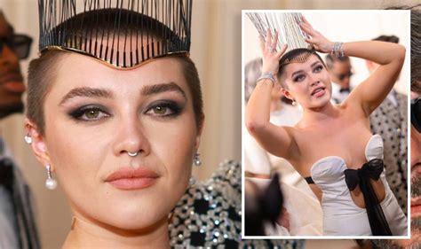 Florence Pugh Debuts Shaved Head At Her First Ever Met Gala Celebrity News Showbiz And Tv