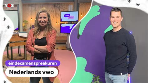 Examenspreekuur Nederlands Vwo Met Docenten Arnoud En Bregje Youtube