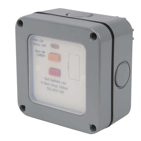 BG 13A RCD Fused Spur Weatherproof IP66 WP55RCD CEF