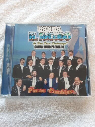 Banda El Recodo De Don Cruz Lizarraga Canta Julio Preciado Cd Puras