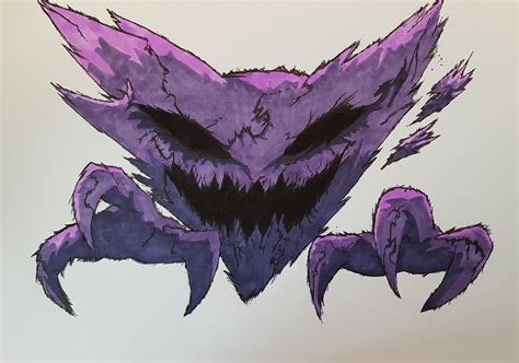 Haunter used Mean Look! [OC] : r/pokemon