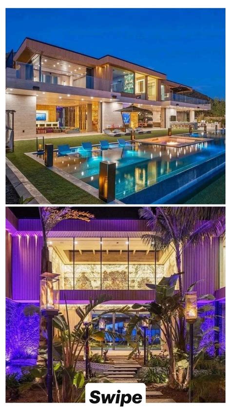 Modern luxury Mansion with beautiful lightning| #modern mansion #luxury ...