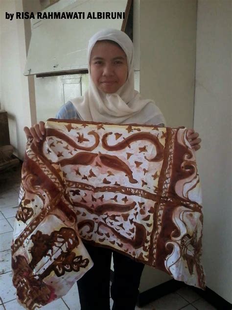 cara membuat batik di buku gambar 2