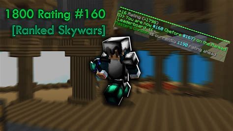 Rating Ranked Skywars Youtube