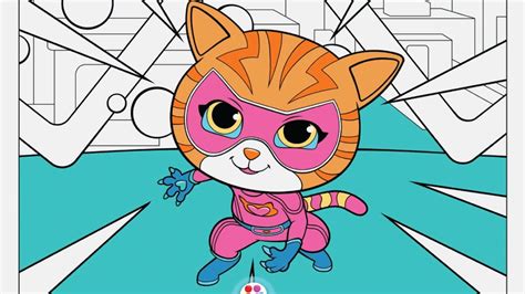 How to draw Ginny SuperKitties Disney Junior’s - YouTube