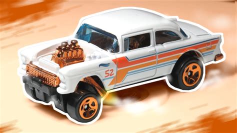 Hot Wheels 55 Chevy Bel Air Gasser Pearl And Chrome Series 2020 46 Youtube