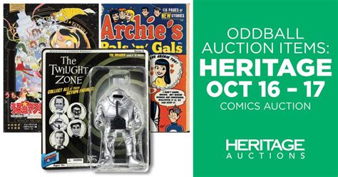 Gocollect Blog Oddball Auction Items Heritages October Comic