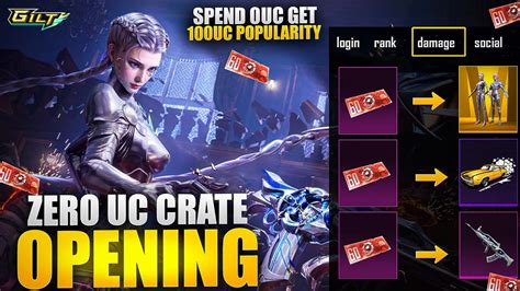 Zero Uc Luck New Ultimate Set Crate Opening Quantum Storm Pubg