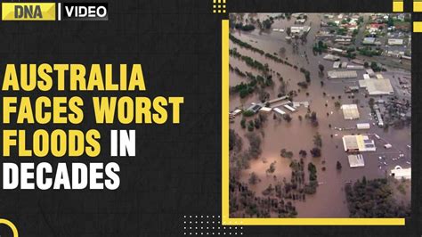 Australia flood crisis: Drone footage shows Australia's Worst Floods in ...