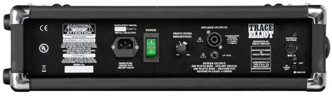 Trace Elliot Ah 600 7 Bass Guitar Solid State Amplifier