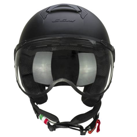 Casco Jet CGM 167A FLO MONO Nero Opaco Sagomata