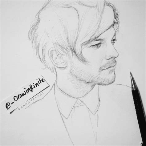 Louis Tomlinson Anime Drawing