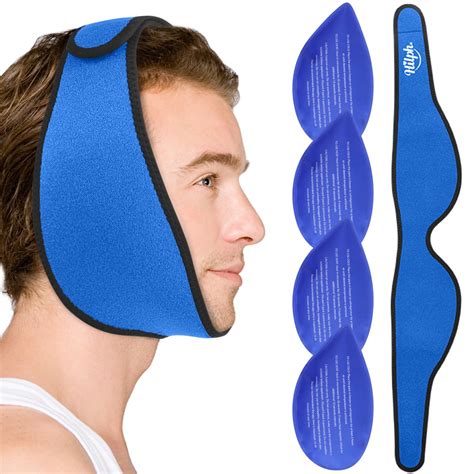 Buy Hilph Face Ice Pack Wisdom Teeth Ice Pack Head Wrap For Tmj Jaw