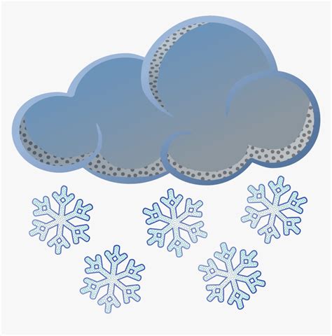 Snow Clipart Transparent - Snowy Day Black And White, HD Png Download ...