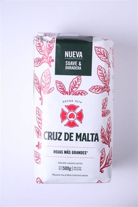 Yerba Mate Cruz Malta 1 Kg Sin TACC Tradiciones Argentinas