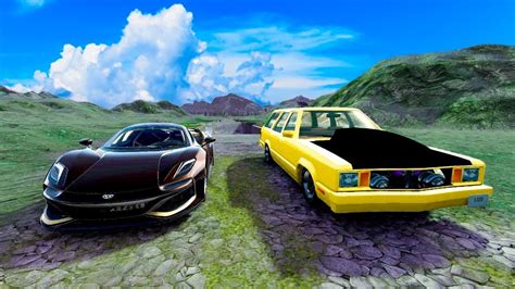 Pista De Resistencia Carros De Arrancada Beamng Drive Youtube