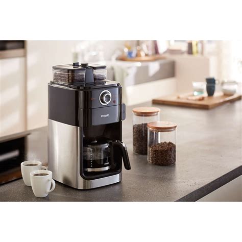 Cafetiera Philips Grind Brew Hd W Vas De Sticla