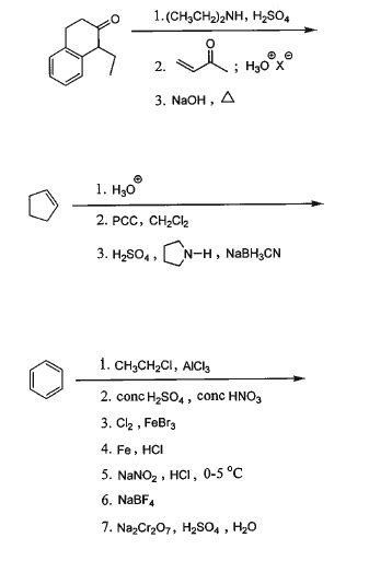 Solved 1ch3ch22nh H2so4 O нох” 2 H20 X 3 Naoh 1