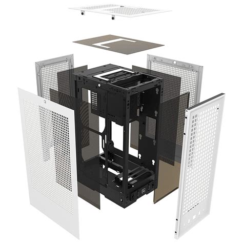 Buy Hyte Revolt 3 Itx Case White [cs Hyte Revolt3 W] Pc Case Gear Australia