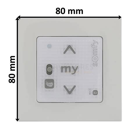 Commande Smoove Sensitif Rs Io Somfy R F So Servistores Sud