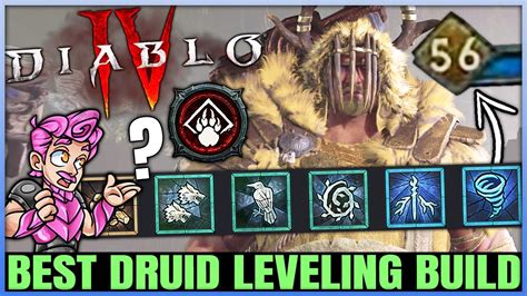 Diablo 4 Best Highest Damage Druid Leveling Build 1 50 FAST EASY