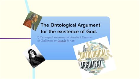 The Ontological Argument By Simeon Dann On Prezi