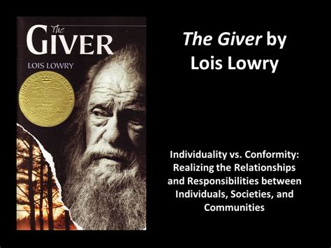 The Giver Lois Lowry Summary