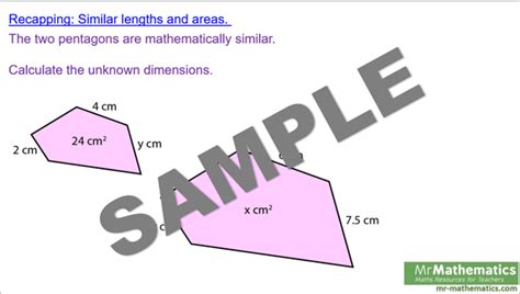 Volume Of Similar Shapes And Volume Scale Factor Mr