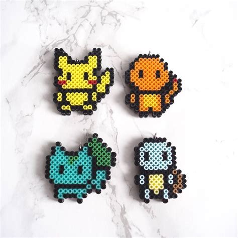 Resultado de imagen de hama beads mini pokemon | Hama beads design ...