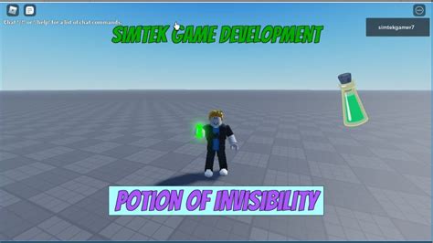 How To Make A Potion Of Invisibility In Roblox Youtube