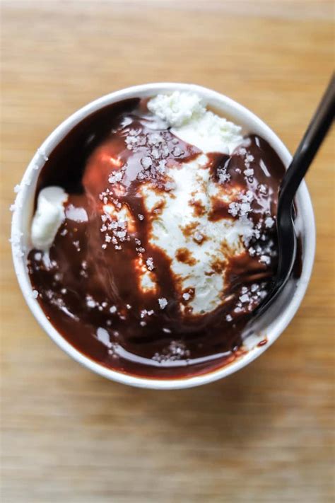 Salt & Straw Olive Oil Ice Cream Recipe + Hot Fudge - Female Foodie