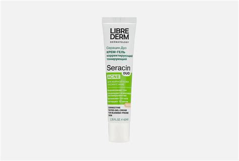 Librederm dermatology ДУО крем-гель корректирующий тонирующий бежевый ...