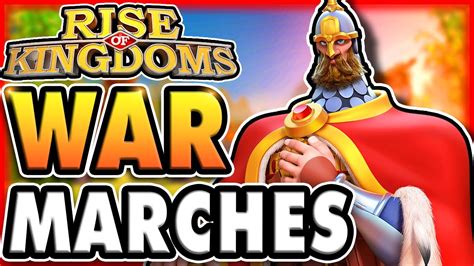 My Top Marches For Kvk War In Rise Of Kingdoms Best Pairs Talents