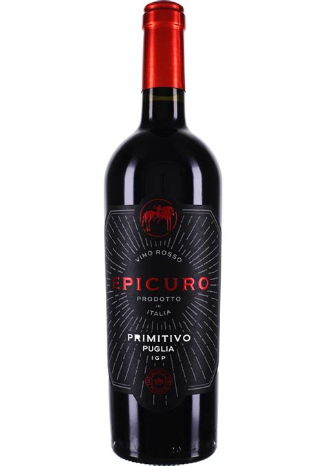 Epicuro Primitivo Von Femar Vini Epicuro Aus Italien