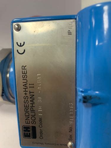 Endress Hauser Soliphant Ii Ftm A Da Level Switch Vibronic Point