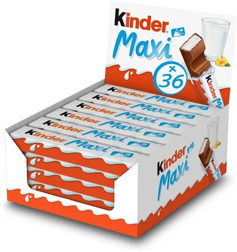 Kinder maxi ( киндер макси) 36x21 г Молочный шоколад - купить с ...