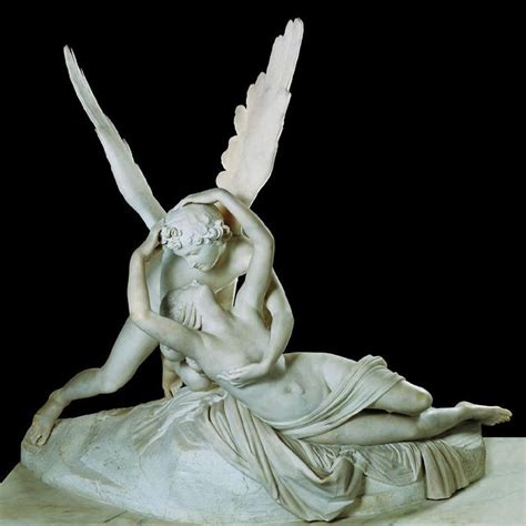 Neoclassical Style Antonio Canova Psyche Revived By Cupid S Kiss