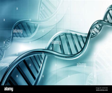 DNA Strands Stock Photo Alamy