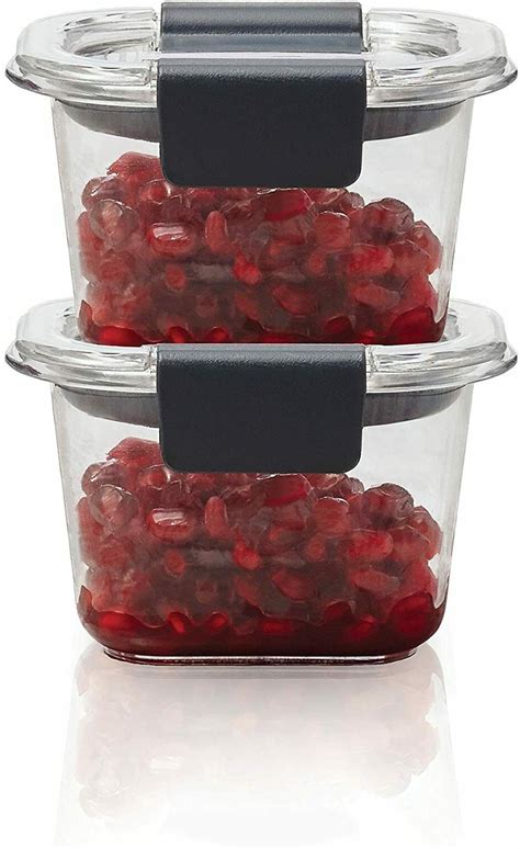 Rubbermaid Brilliance Food Storage Container Mini 05 Cup