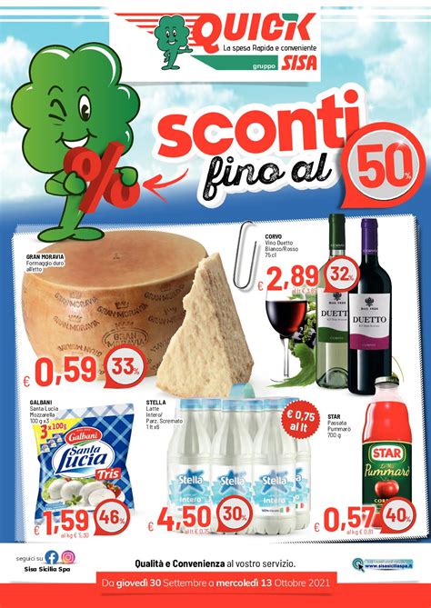 Calam O Volantino Offerte Supermercato Quick Balestrate Affiliato